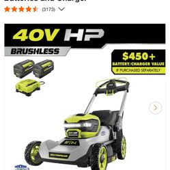 Ryobi Lawnmower New $250