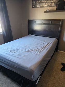 Queen size Bed frame only, NO mattress included