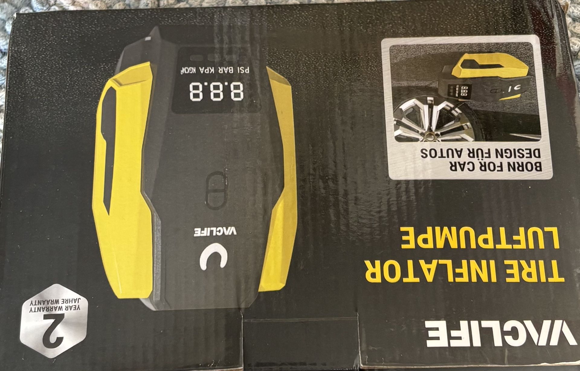 Vaclife Tyre Inflator