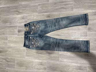 Jaysen Original Taper Stretch Rock Revival Jean