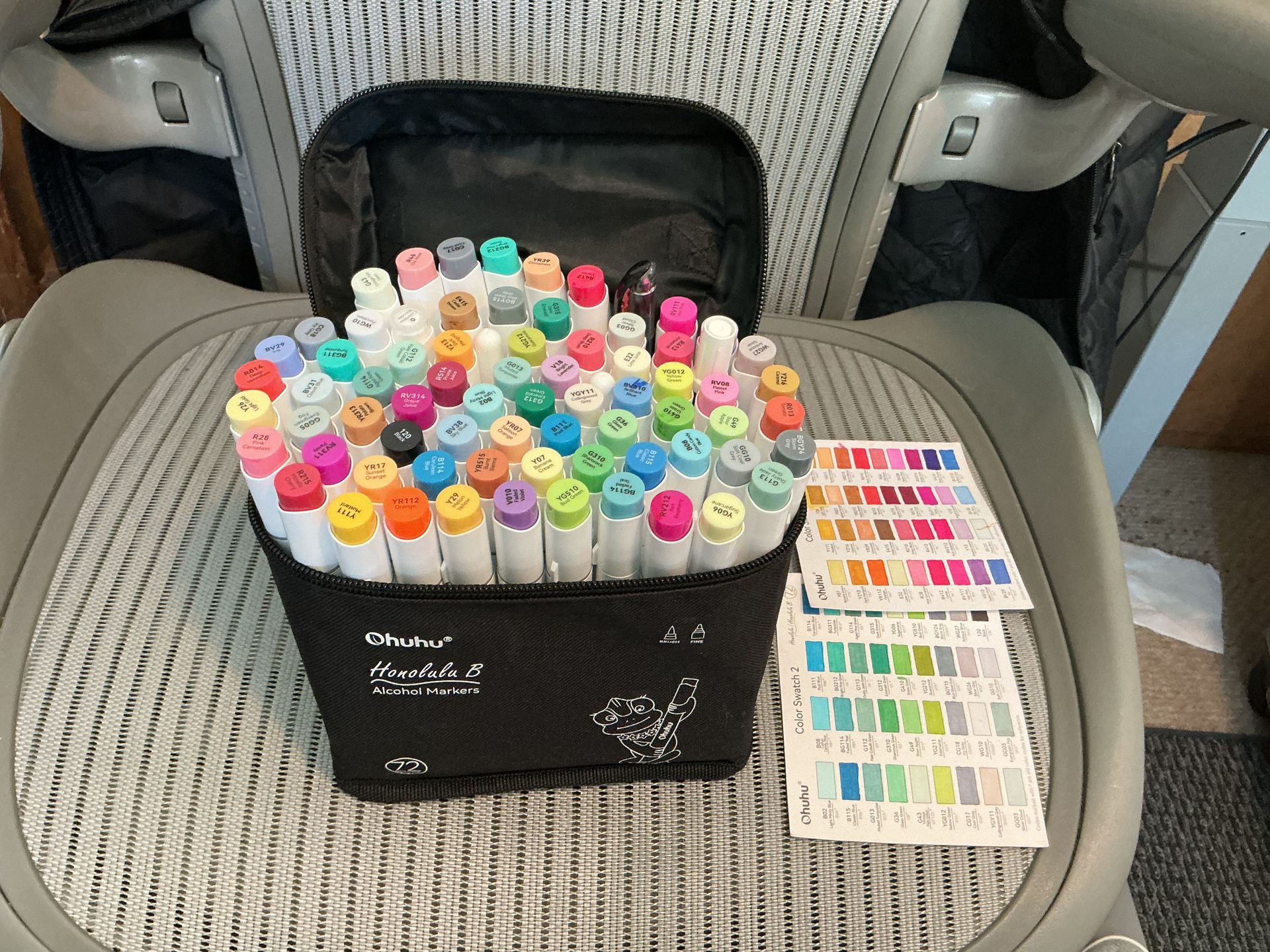 Ohuhu 72 Marker Set