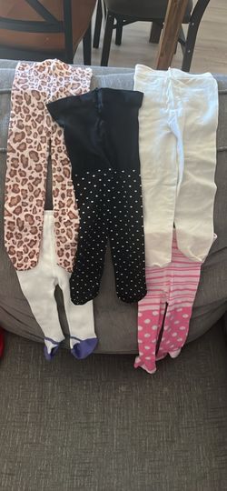 Baby Girl Tights Size 3-12 Months 
