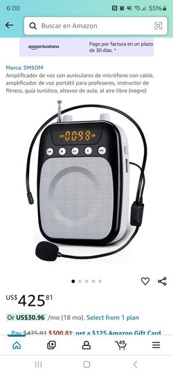 Amplificador De Voz Portable New I Have 3 Of Them$500
