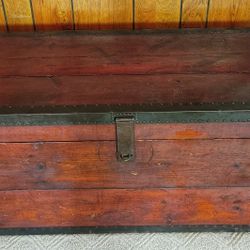 Antique Steamer Chest, Early 1900's