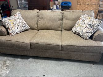 Sofa with ottoman
