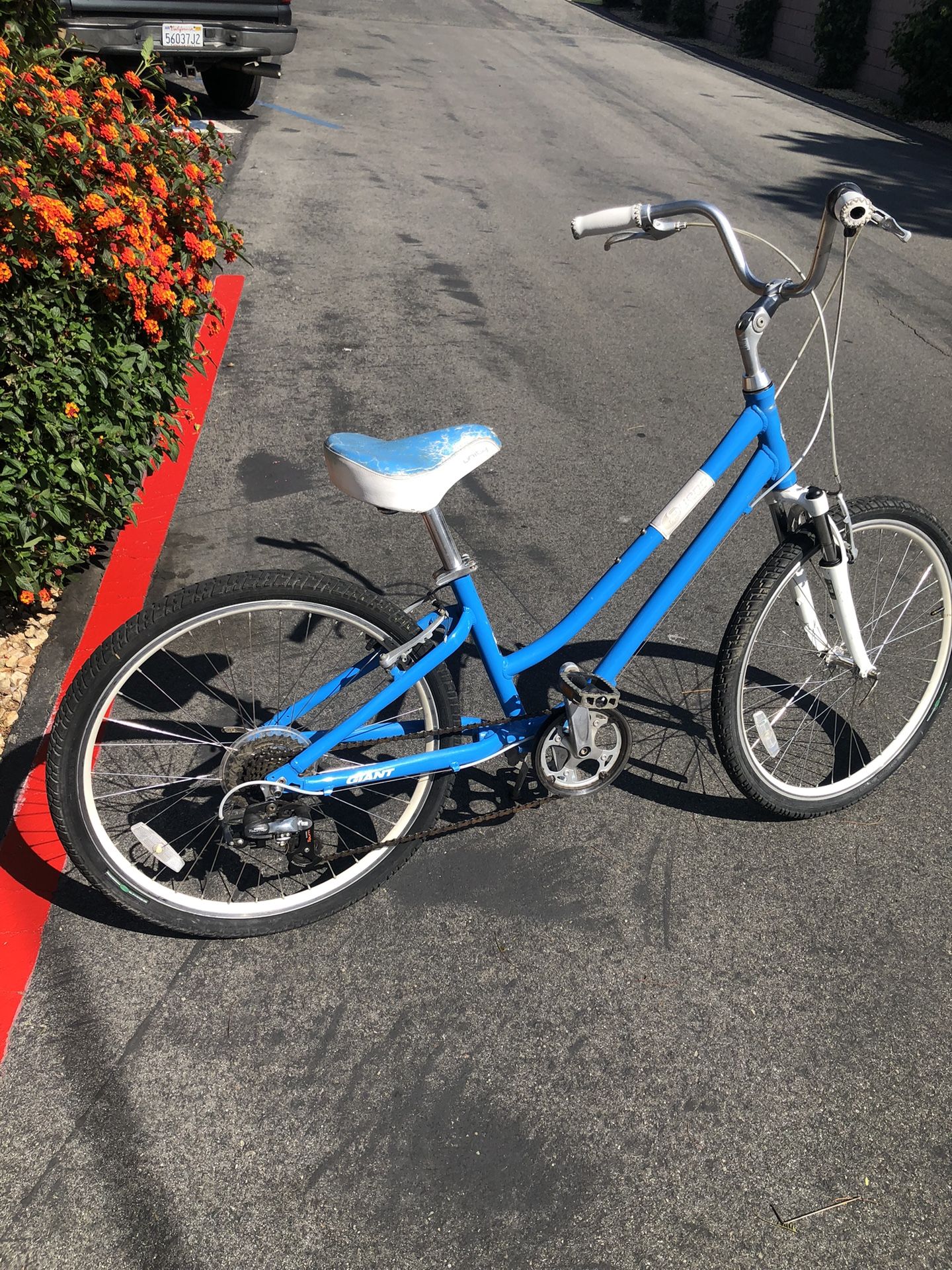 Bike Giant Mountain Aluminum Really Good