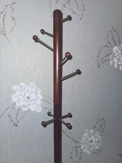 Wooden Freestanding Coat Rack Stand