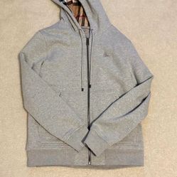 Grey Burberry Hoodie