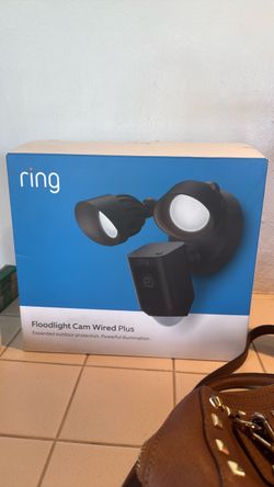 Ring flood light camera