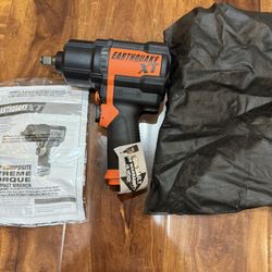 Earthquake XT 1/2” Composite Air Impact Wrench – 1200 ft-lbs Torque (NEW, Damaged Box)