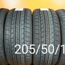 4 New Tires For Sale 205/50/17 We Service Motorcycle Tires