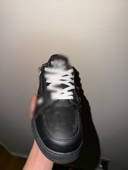 Designer shoes black on black