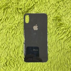 iPhone X Back Glass Replacement Part - Black