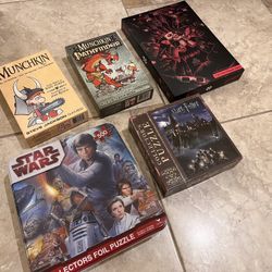 Games and Puzzles - Harry Potter, Star Wars, Gremlins