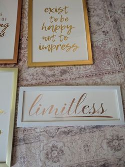 Decorative/Inspo Wall Decor