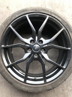 2016-2018 Ford Focus rs rim with tire