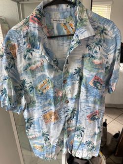 Tommy Bahama Hawaiian Print Button-Up Shirt