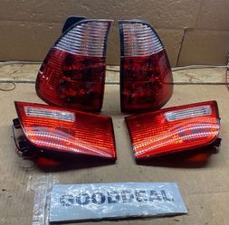 #01 Fit 00-06 BMW X5 TailLight Lights Lamp Assembly Driver & Passenger Side 