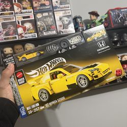 Mattel Brick Shop Hot Wheels '07 Honda S2000