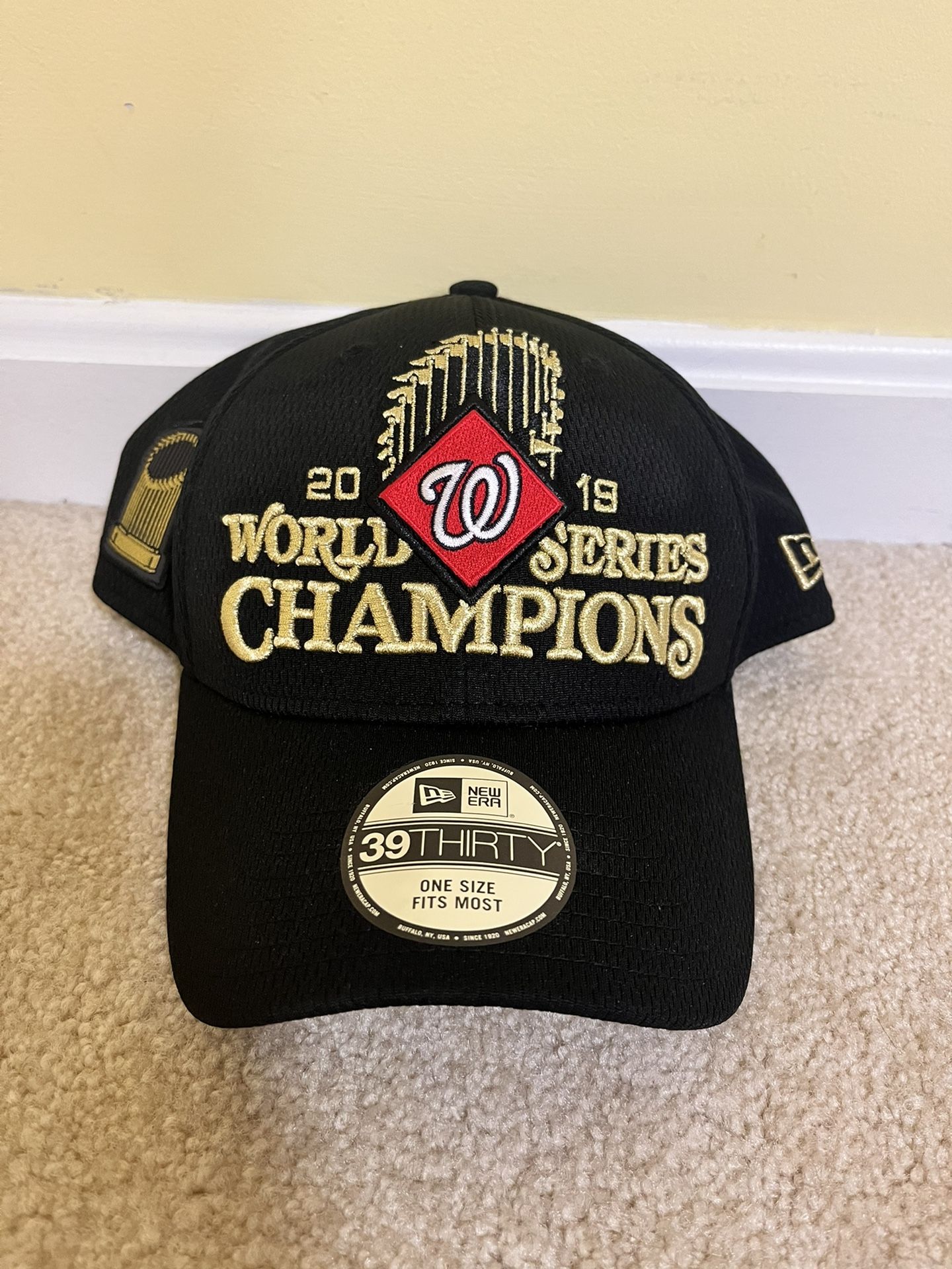 MLB Baseball Washington Nationals 2019 World Series Champions Hat - RETAIL $35 - Never Worn, Brand New