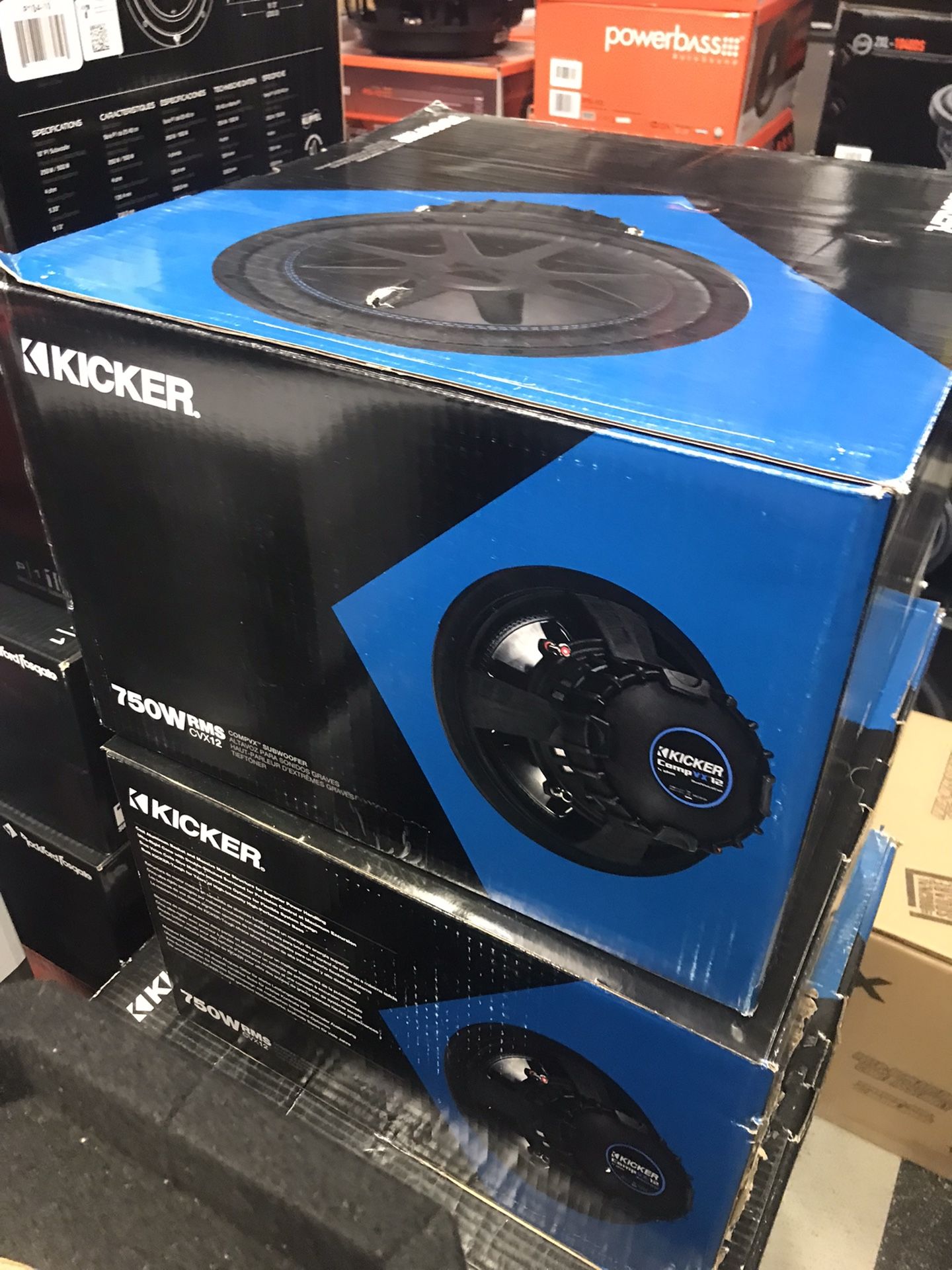 Kicker Cvx12 Subwoofer 750 Watts Rms