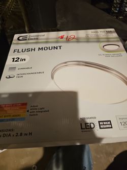 New 12 inch dimable  led  light $12 firm price
