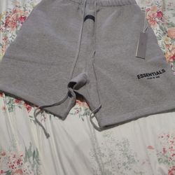 Essential Shorts Dark Oatmeal Size S