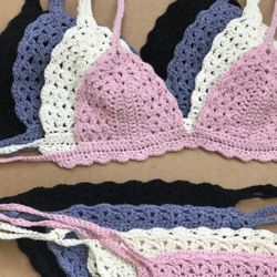 Handmade Crochet Bikinis 