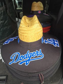 Los Angeles Dodgers Straw Hat Sombrero Cap Beach Festival Pool Summer Sports tools Lawn Party Gorra