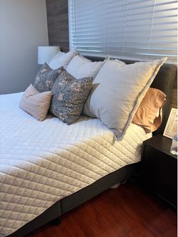 Bed frame and mattress
