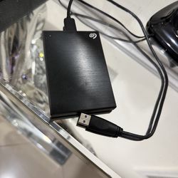 Seagate 1tb HD 1TB, Portable External Hard Drive, PlayStation console PC, Notebook & Mac, USB 3.0, Black hardd