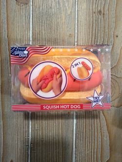 NWT Sunny Days Hot Dog Squish