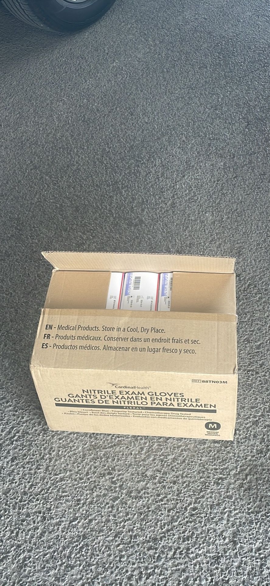 BULK NITRILE GLOVES SIZES S M L XL 2000 Per Case (200 each box)