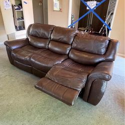 FREE reclining Sofa And Chair— FIRST COME FIRST SERVE!!