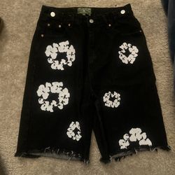 Black Denim Tears Jorts