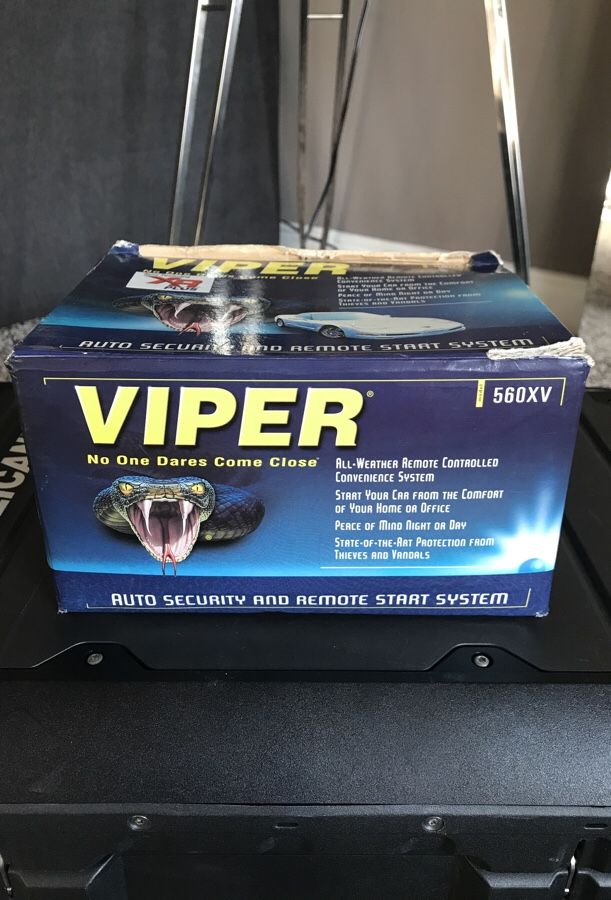 Security and Remote Start System. Viper 560XV