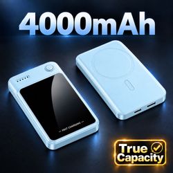 Wireless Power Bank - 4000 mAh (See Description)