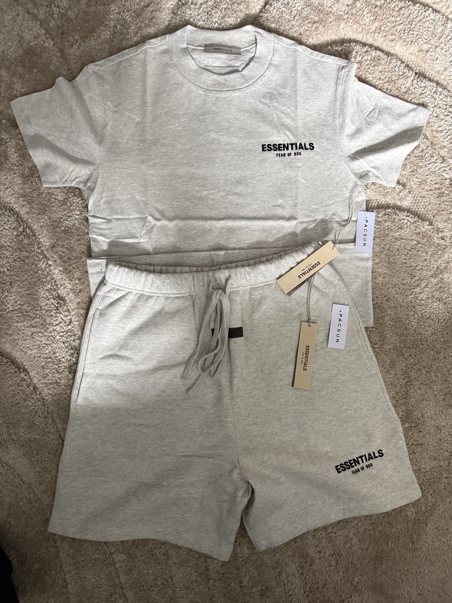 Essentials shirt and shorts set