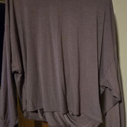 Brown Old Navy Top Sz L