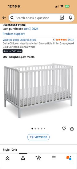 Baby Crib