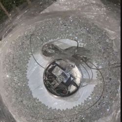Halo Glass Chandelier 