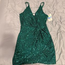 Green dress