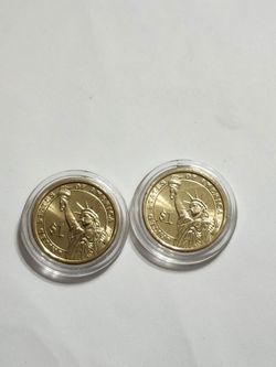 U.S One Dollar Presidential Coins