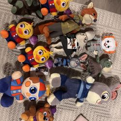 Five Nights At Freddys Plush | Zootopia Plush - Great Conditions