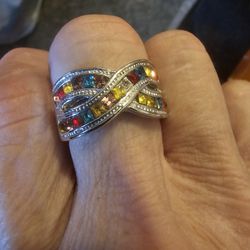 Colorful Ring Size9