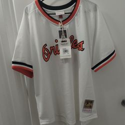 $85 Local Pickup 100% Authentic Mitchell&Ness 1985 Cal Ripken Jr. Batting Practice Jersey Size 56 3xl