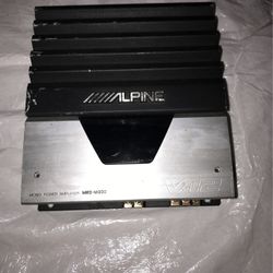 V12 Alpine MRD-M300 1 Mono Subwoofer Power Amplifier