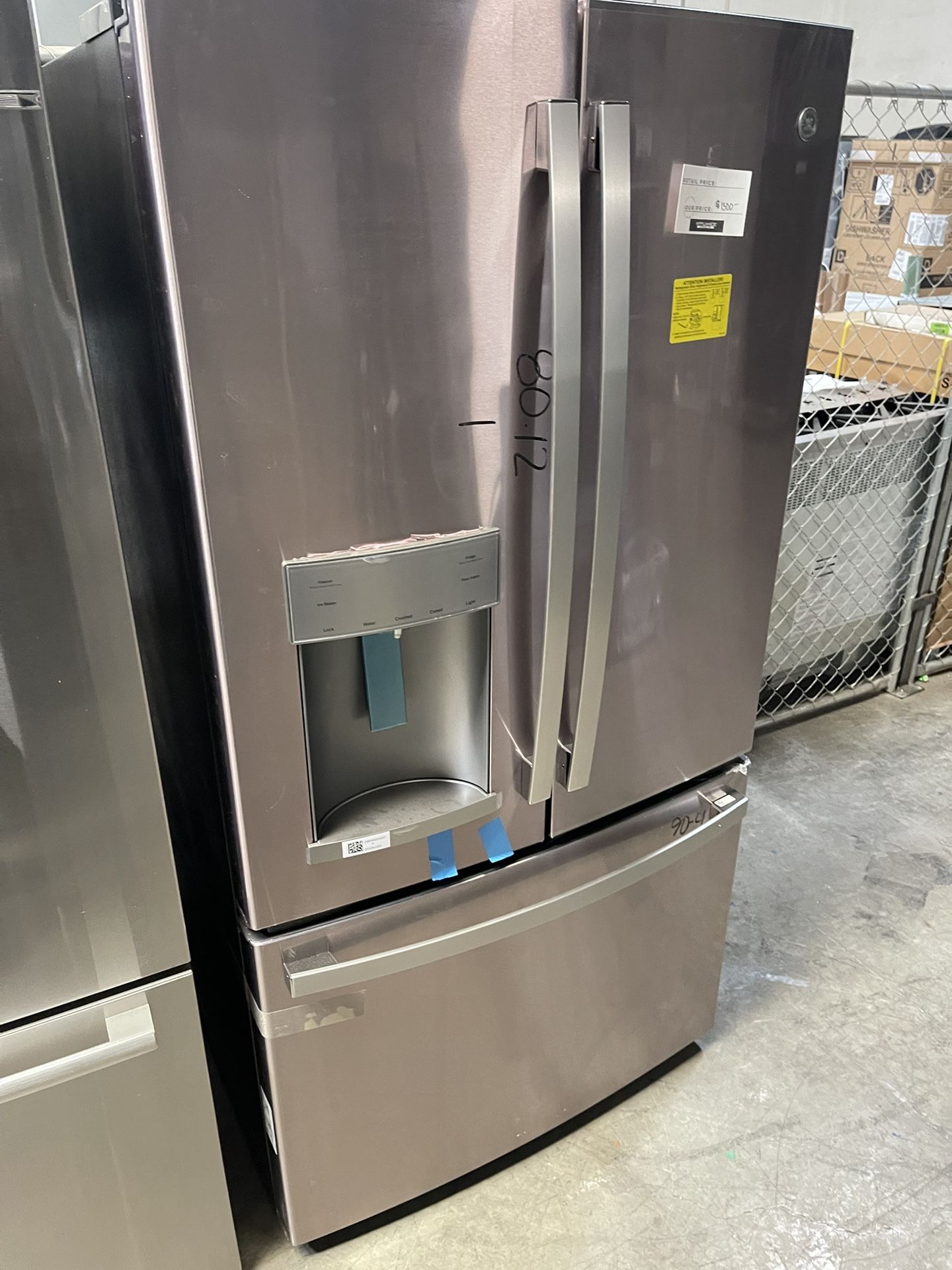 GE FRENCH DOOR REFRIGERATOR