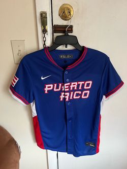 Puerto Rico Nike World baseball classic Youth Jersey M 10/12