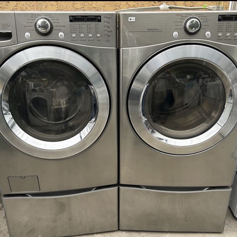 LG WASHER AND    DRYER 